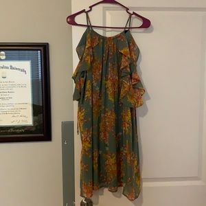 Blue rain dress from francescas